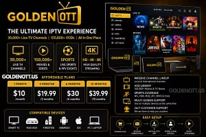 GoldenOTT Review 2026 Complete Guide to This IPTV Streaming Platform