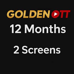 GOLDEN OTT IPTV 12 Months / 2 Screens Access