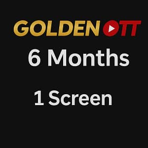 GOLDEN OTT IPTV 6 Months / 1 Screen Access